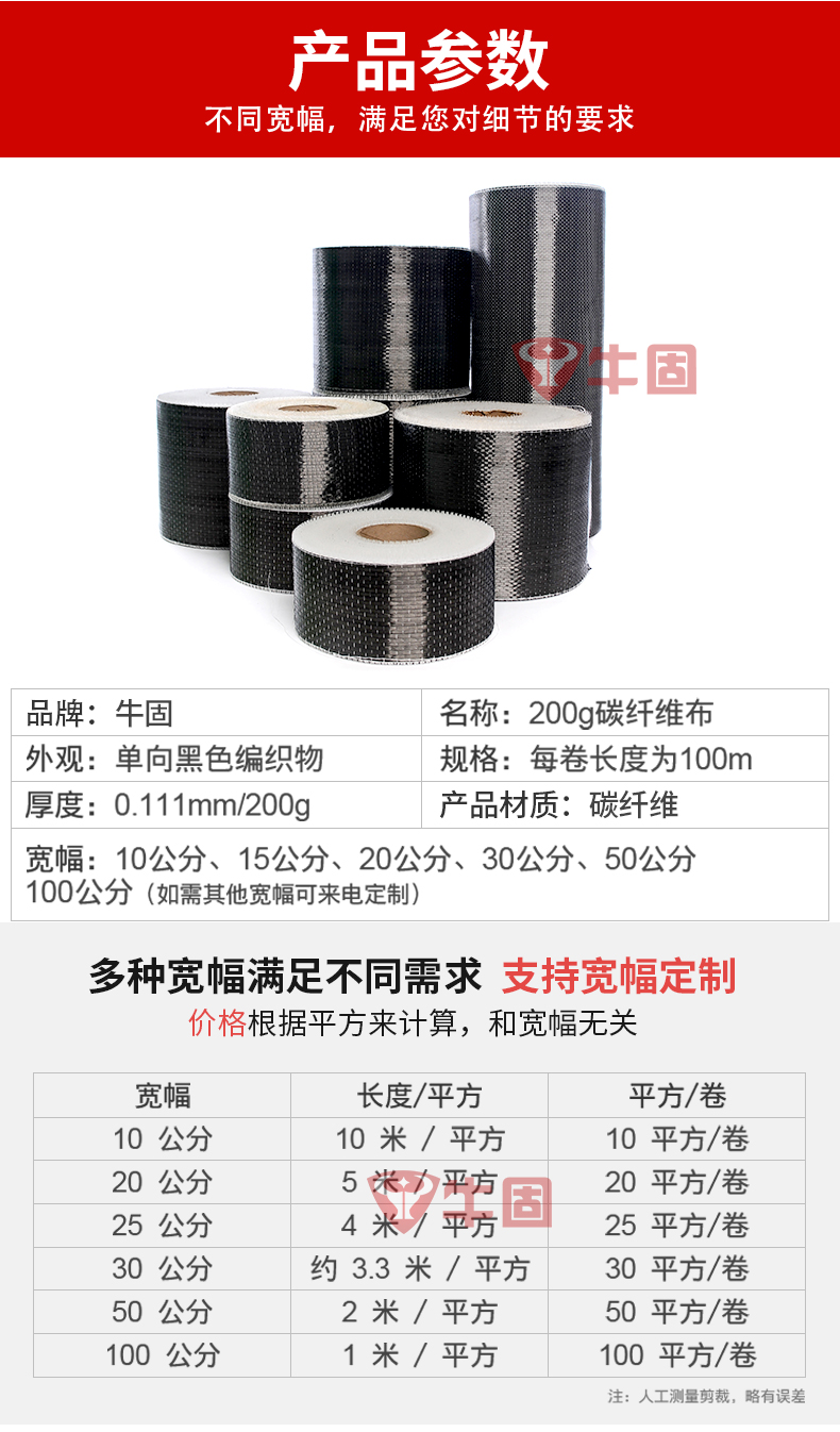 玄武岩纤维布的参数